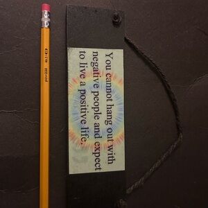 Inspirational Hanging Sign